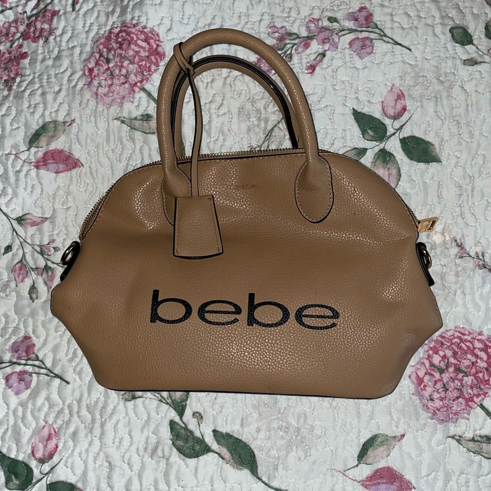 BEBE BROWN SHOULDER BAG